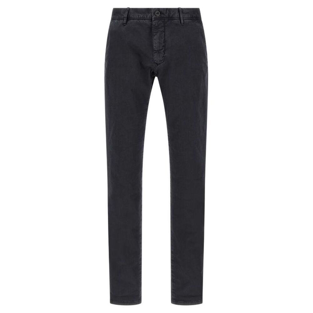 Incotex Blue Cotton Casual Men's Pants